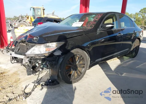 2009 Hyundai Genesis 4.6 from USA, damaged, VIN KMHGC46F89U064992